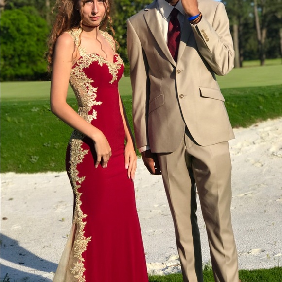 MERMAID PROM DRESS - Picture 2 of 4